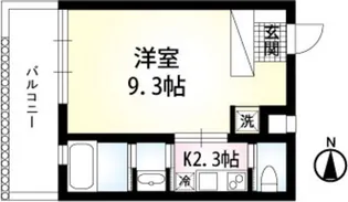 ノワールブラン【2階】の間取り
