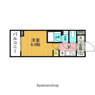 ライジングプレイス綾瀬【3階】の間取り