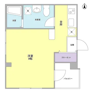 シャイン キューブ【3階】の間取り