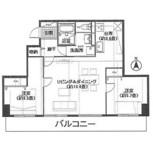 綾瀬プルミエ【12階】の間取り