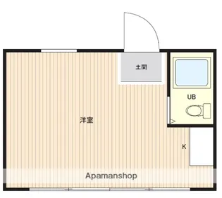 ウェステール大島【1階】の間取り