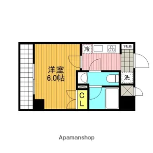 ライジングプレイス綾瀬三番館【6階】の間取り