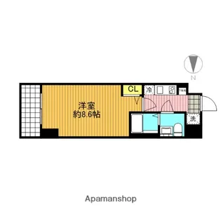 グランフォース北綾瀬【2階】の間取り
