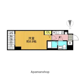 グランフォース北綾瀬【5階】の間取り