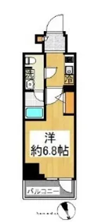 スプレスター綾瀬【6階】の間取り