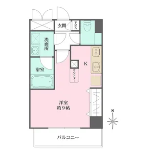 スコラタワー【4階】の間取り