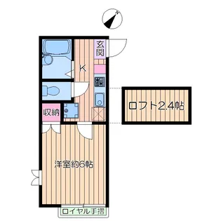 ルナベルーナ【2階】の間取り