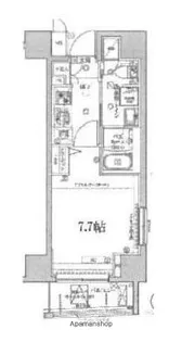 ベルシード亀有【2階】の間取り