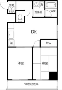T’S GARDEN大島【3階】の間取り