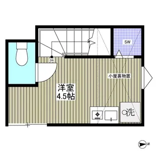 サークルハウス舎人弐番館【2階】の間取り