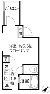 MELDIA梅田【3階】の間取り