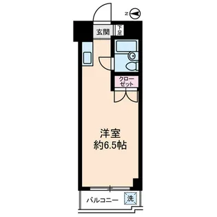 エレガンス綾瀬5【5階】の間取り