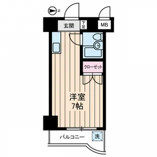 東京都葛飾区小菅4丁目【マンション】の間取り