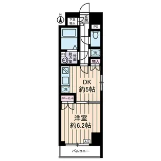パルウッド両国【7階】の間取り