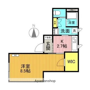 CASA TY【1階】の間取り