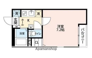 グランクオール五反野【2階】の間取り