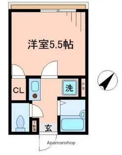 ゼネラルハイツ平井【2階】の間取り