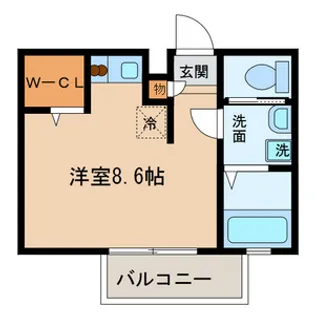 エルミタージュ【3階】の間取り