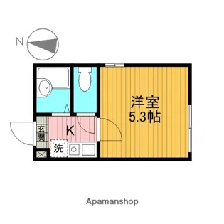 リブ青井【3階】の間取り