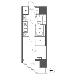 コンフォリア東陽町【3階】の間取り
