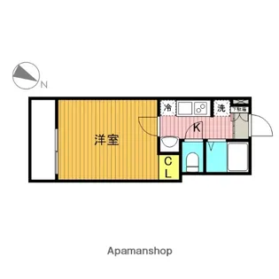 GRADO KAMEARI【2階】の間取り