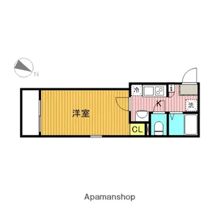 GRADO KAMEARI【2階】の間取り