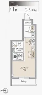 オーキッドレジデンス住吉【2階】の間取り