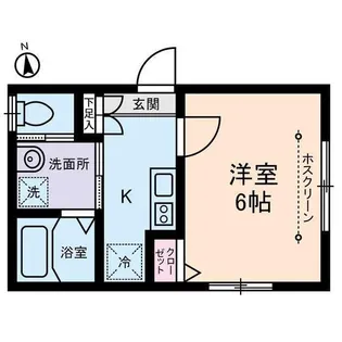 グランドール足立【2階】の間取り