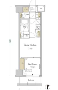 アーバネックス森下IV【3階】の間取り