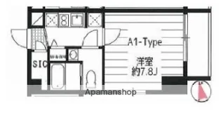 ドゥーエ西大島Ⅲ【4階】の間取り
