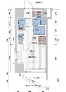 ESTEM COURT KAMEIDO TOKYO EAST【3階】の間取り