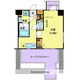 XEBEC亀戸【8階】の間取り