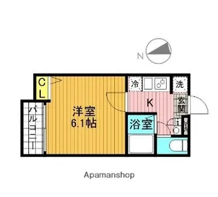 グランクオール西綾瀬1丁目【2階】の間取り