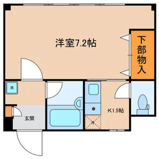 LE CIEL CLOUD(ルシエルクラウド)【1階】の間取り