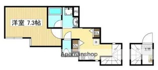 O2レジデンス青井【2階】の間取り