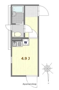 リブ亀有【2階】の間取り