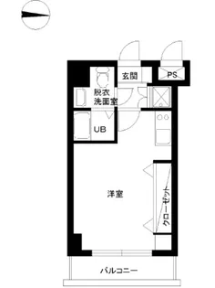 スカイコート両国壱番館【503号室号室】の間取り