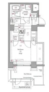 ユリカロゼ北綾瀬【4階】の間取り