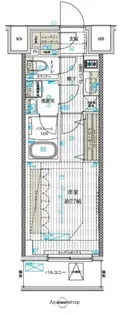 フュージョナル北綾瀬【7階】の間取り