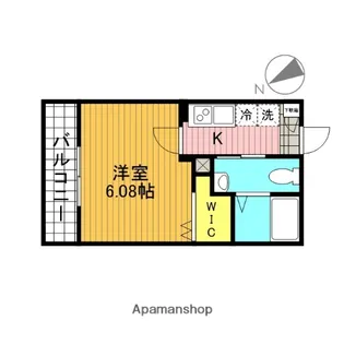 RAPA堀切菖蒲園【2階】の間取り