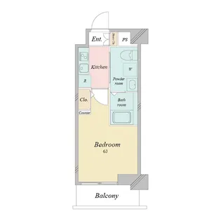 RJRリクロス高砂【4階】の間取り