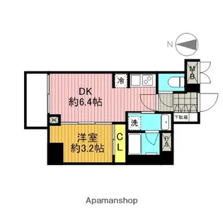 パティーナ綾瀬【2階】の間取り