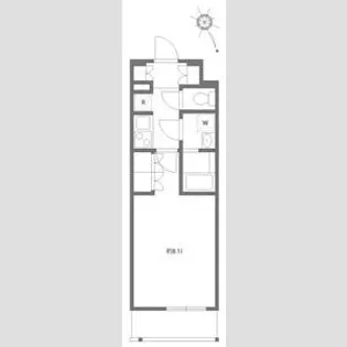 アゼスト堀切菖蒲園Ⅱ【2階】の間取り