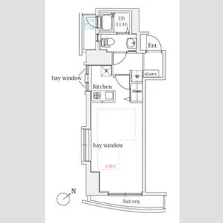 マーサプレアマールケイ【4階】の間取り