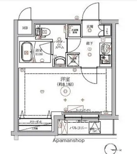 RELUXIA綾瀬Ⅱ【2階】の間取り
