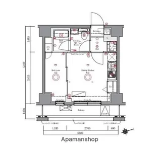 AZEST綾瀬♯R【10階】の間取り
