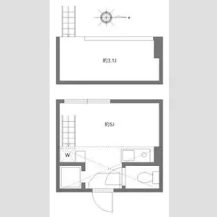 マルズモリシタ【2階】の間取り