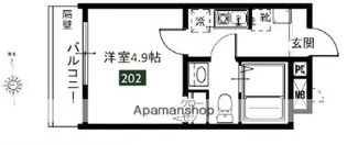MELDIA北綾瀬Ⅱ【2階】の間取り