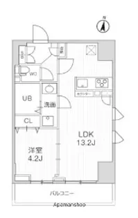 テラス森下【2階】の間取り
