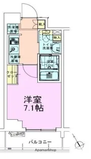 東京都江東区富岡1丁目【マンション】の間取り